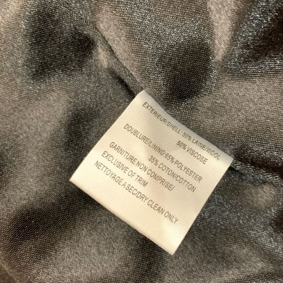 VINTAGE Fennelli Limited Edition Wool Jacket With Scarf - Picture 6 of 10